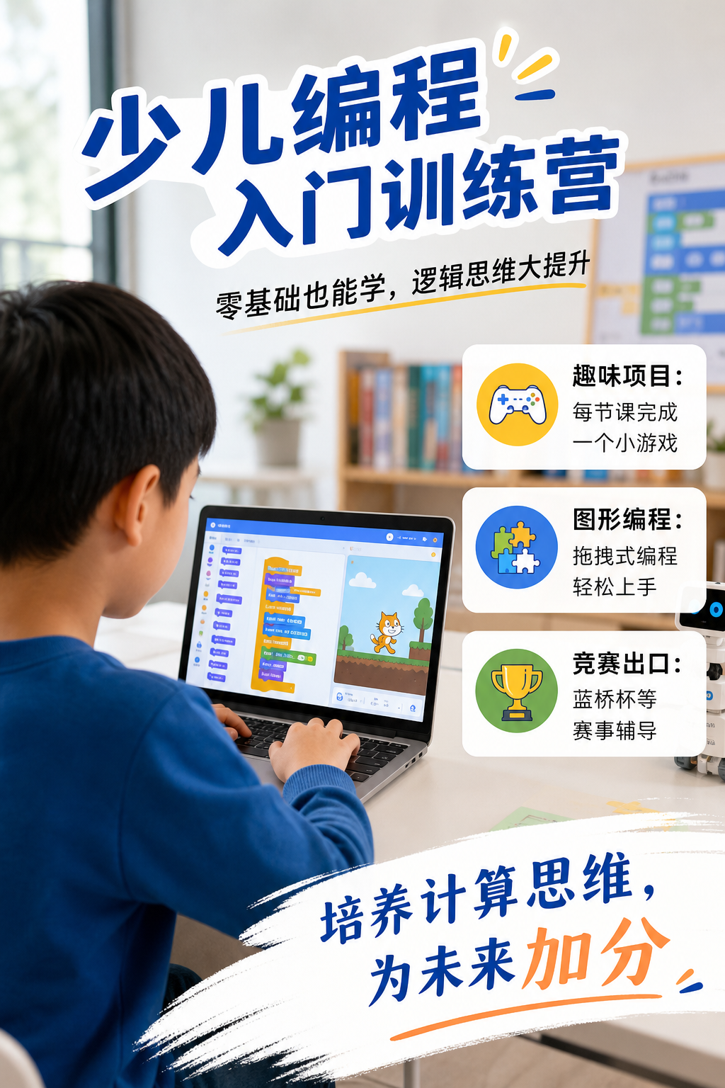 少儿编程入门训练营