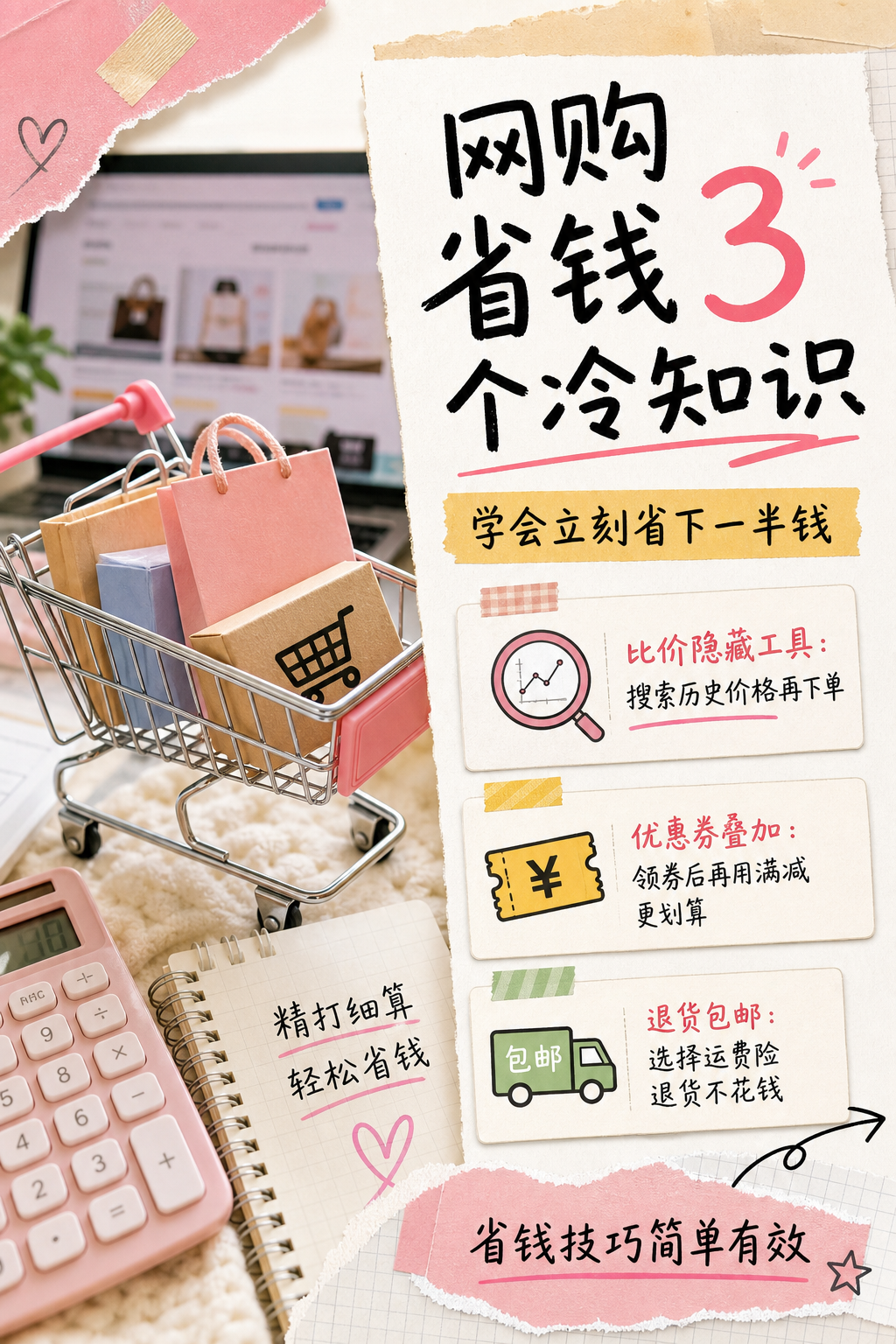 网购省钱3个冷知识